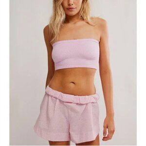 FREE PEOPLE NWT Amelia Bandeau / Pink Tulle- M/L